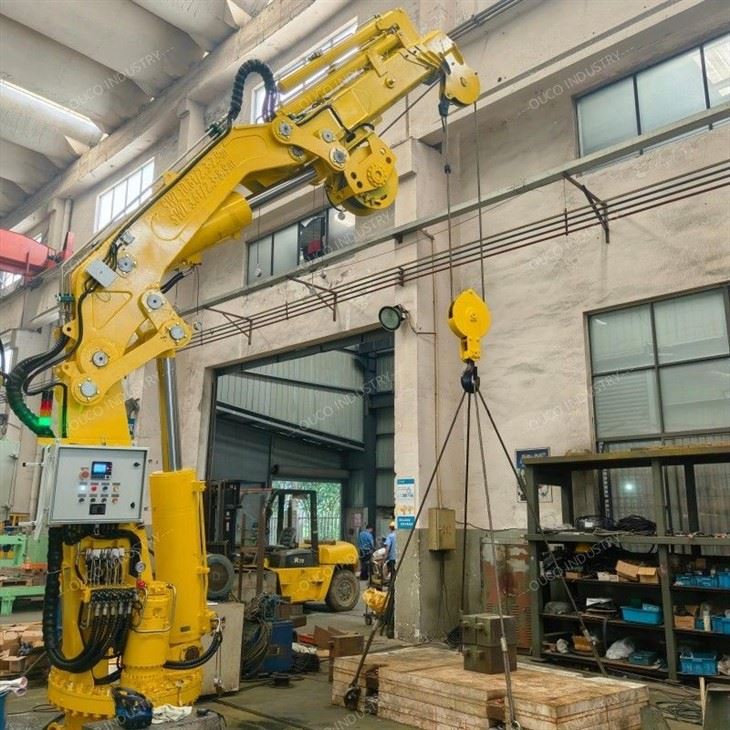 3.5T Knuckle Boom Hiab Crane factory